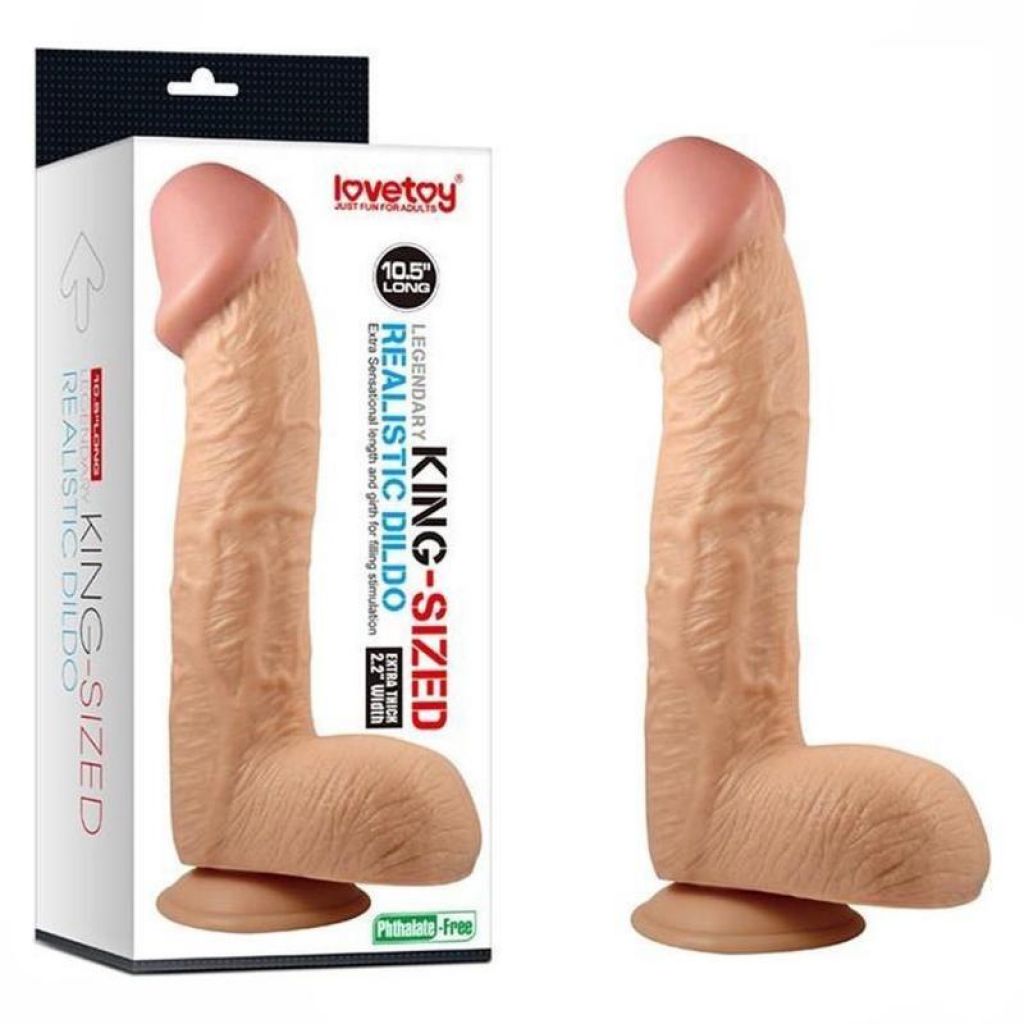 Lovetoy 10 5 Inch Legendary King Sized Realistic Dildo Sex Toys