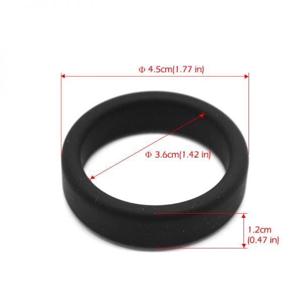 Silicone Penis Cockring Wheel Masturbation Delay