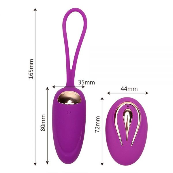 12 Speeds Kegel Vaginal Balls Wireless Remote Control Vibrating Egg USB Rechargeable Erotic Clitoris Stimulator for Women - Image 3