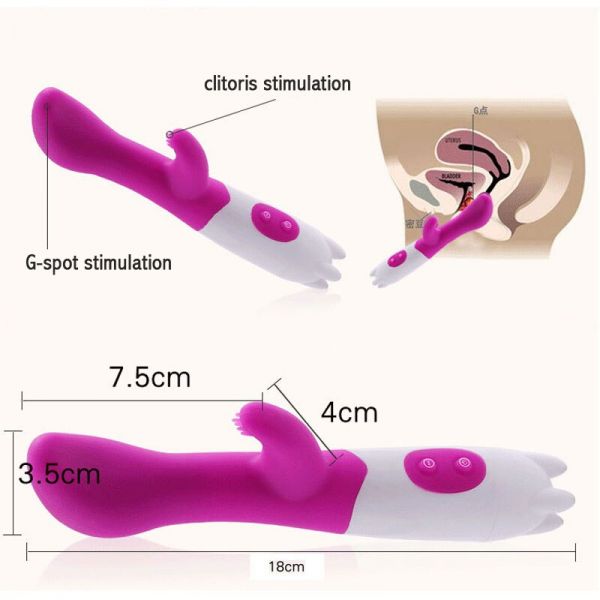 G-Spot AV Massager Stick Adult Sex Toys 6 Speed Vibrator for Lovers Flirtation Magic Massaging Wand for Couples - Afbeelding 5