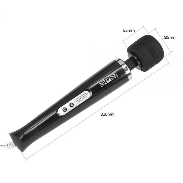10 Speed Magic Wand Massager Silicone Head Powerful Vibrator - Image 3
