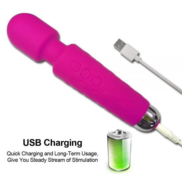 Safiman Mini Super Powerful Vibrator AV Magic Wand Vibrators Clitoris Stimulator Masturbator – Bild 5
