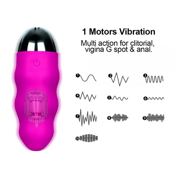 Safiman Wireless Remote Vagina Ben Wa Geisha Kegel Balls Muscle Exerciser Vibrator - Image 5