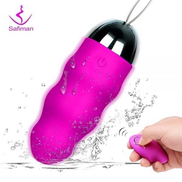 Safiman Wireless Remote Vagina Ben Wa Geisha Kegel Balls Muscle Exerciser Vibrator - Image 2