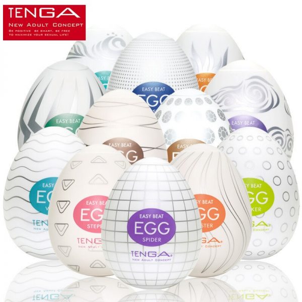 New Tenga 12 Styles Realistic Vagina Masturbation Egg Pocket Cup Masturbator - Imagen 3