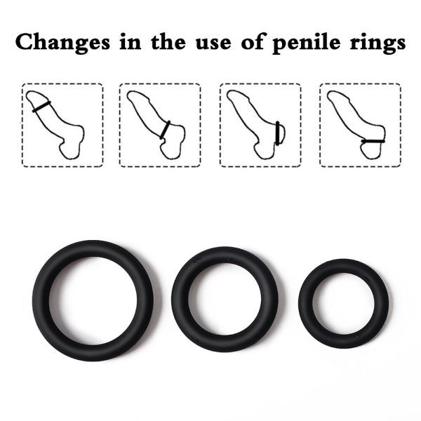 LEVETT Penis Cock Ring from Top-grade Quality Silicone - Image 4