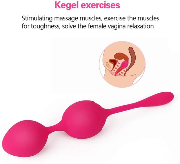 LEVETT 16 Speed Wireless Vibrating Ben Wa Kegel Ball Eggs Vibrator - Image 5
