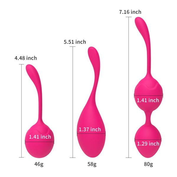 LEVETT Balls Ben Wa Kegel Ball Vaginal Tighten Exercise Egg Massager - Image 2