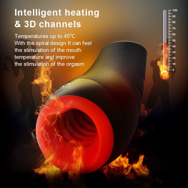 OTOUCH Automatic Heating Glans Penis Training Blowjob Machine - Image 3