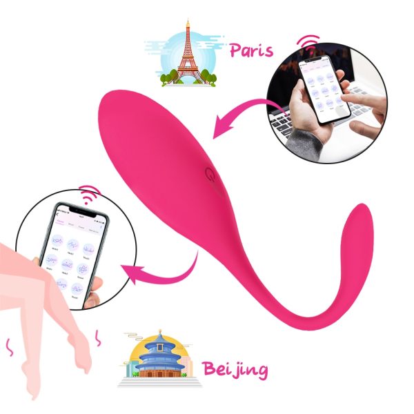 LEVETT APP Control Vibrating Kegel Balls Vaginal G Spot Clitoris Stimulator - Image 2