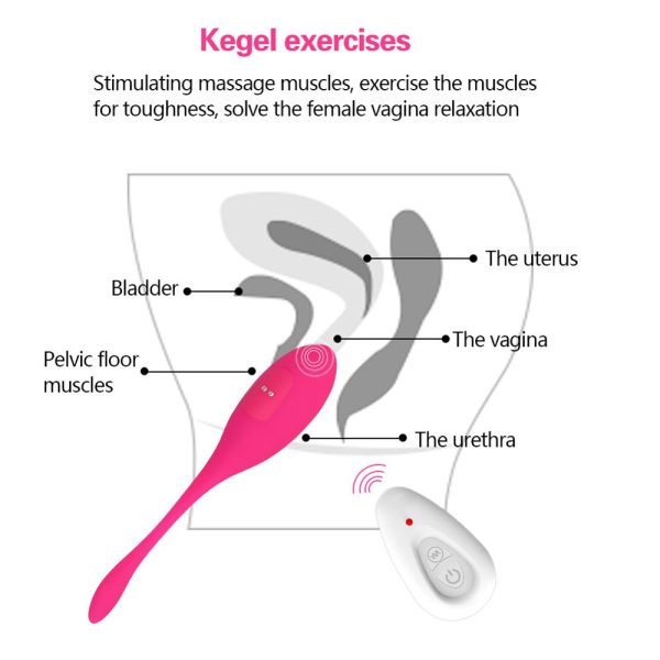 LEVETT APP Control Vibrating Kegel Balls Vaginal G Spot Clitoris Stimulator - Image 6