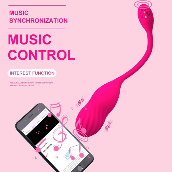 LEVETT Wireless APP Control Vibrating Egg G Spot Stimulator Kegel Ball - Image 5