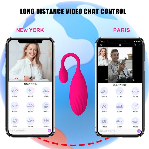 LEVETT Wireless APP Control Vibrating Egg G Spot Stimulator Kegel Ball - Image 4