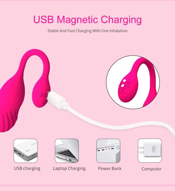 LEVETT Wireless APP Control Vibrating Egg G Spot Stimulator Kegel Ball - Image 6