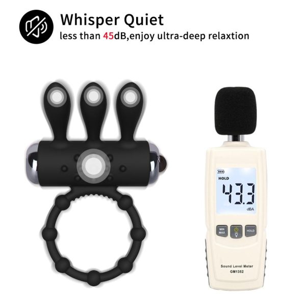 Vibrating Cock Ring Male Penis Ring Delay Lock Ejaculation Clitoris Stimulate Vibrator Sex Toy For Adult Couples Women Sexshop - Image 6