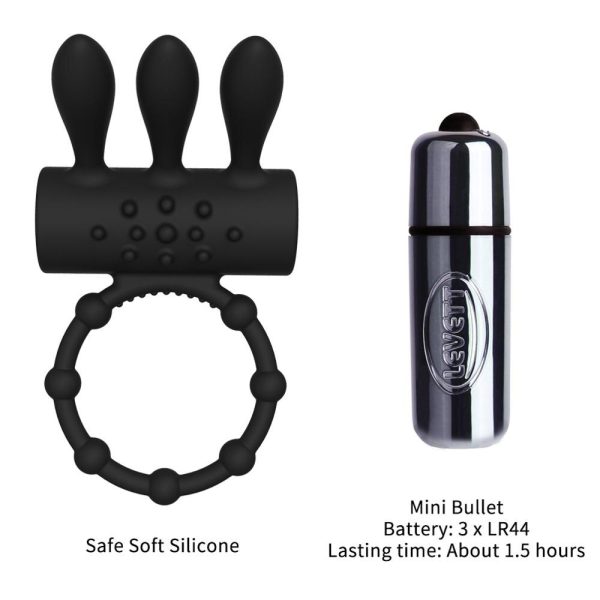 Vibrating Cock Ring Male Penis Ring Delay Lock Ejaculation Clitoris Stimulate Vibrator Sex Toy For Adult Couples Women Sexshop - Image 2