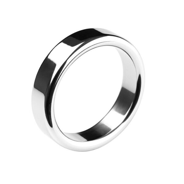 Stainless Steel Cock Ring Delay Ejaculation Erection Exercise – Bild 2
