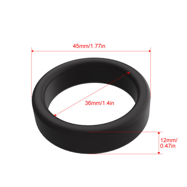 Male Cock Ring Penis Ring Delay Ejaculation Scrotal Binding Ball Stretcher anillos para hombre Silicone Cockring Sex Toy For Men - Imagen 5