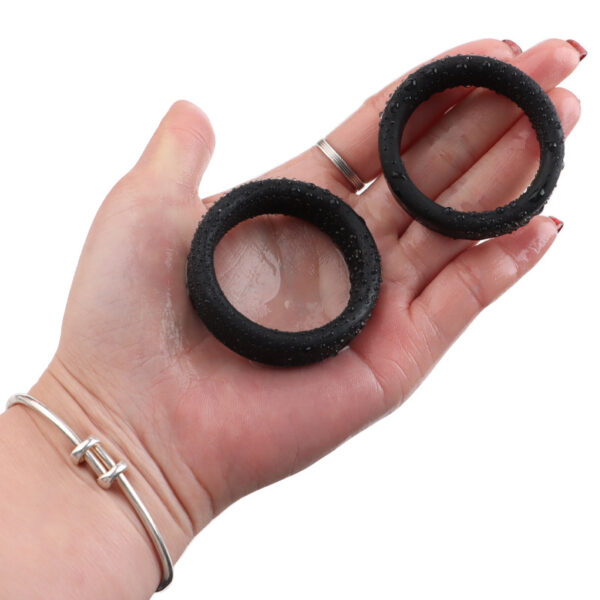 2023 New Penis Ring Elastic Cock Ring Delay Ejaculation Silicone Sex Toys for Men Adult Products - Image 4