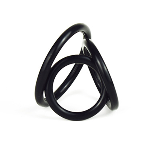 3Size Penis Ring Enlargement Erection Delay Ejaculation Training Rubber Cock Rings High Elasticity Time Lasting Sex Toys For Men - Image 5
