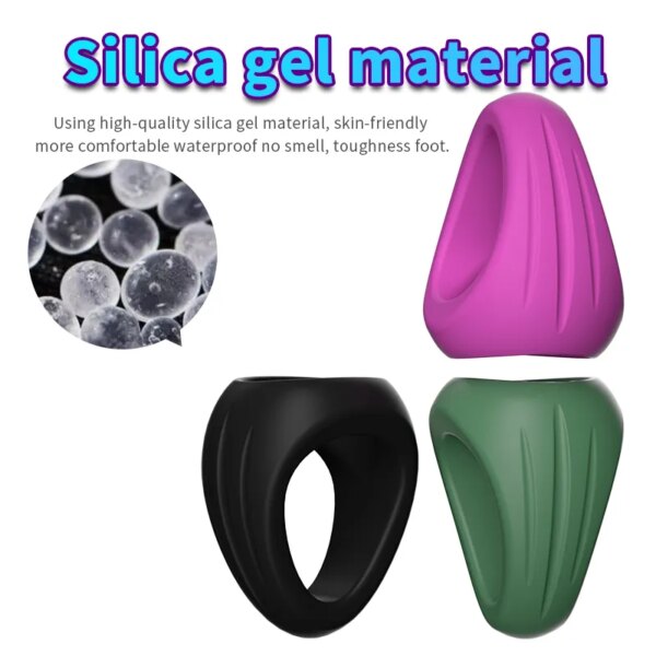Triangle Penis Ring Cock Rings Male Chasity Cage Scrotum Bondage Ball Stretcher Delayed Ejaculation Sex Toys for Men Sex Shop - Image 6