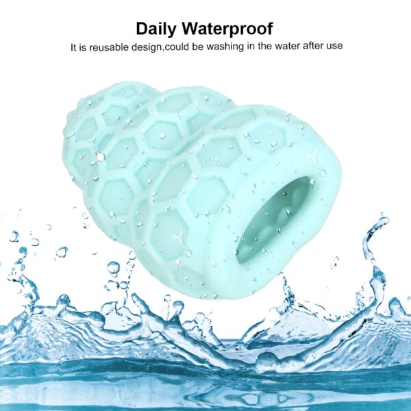 Male Masturbator Cup Portable Penis Trainer Penis Massage Adult Sex Toys Stretchy Silicone Vagina Egg Vacuum Pocket Cup for Men - Image 6