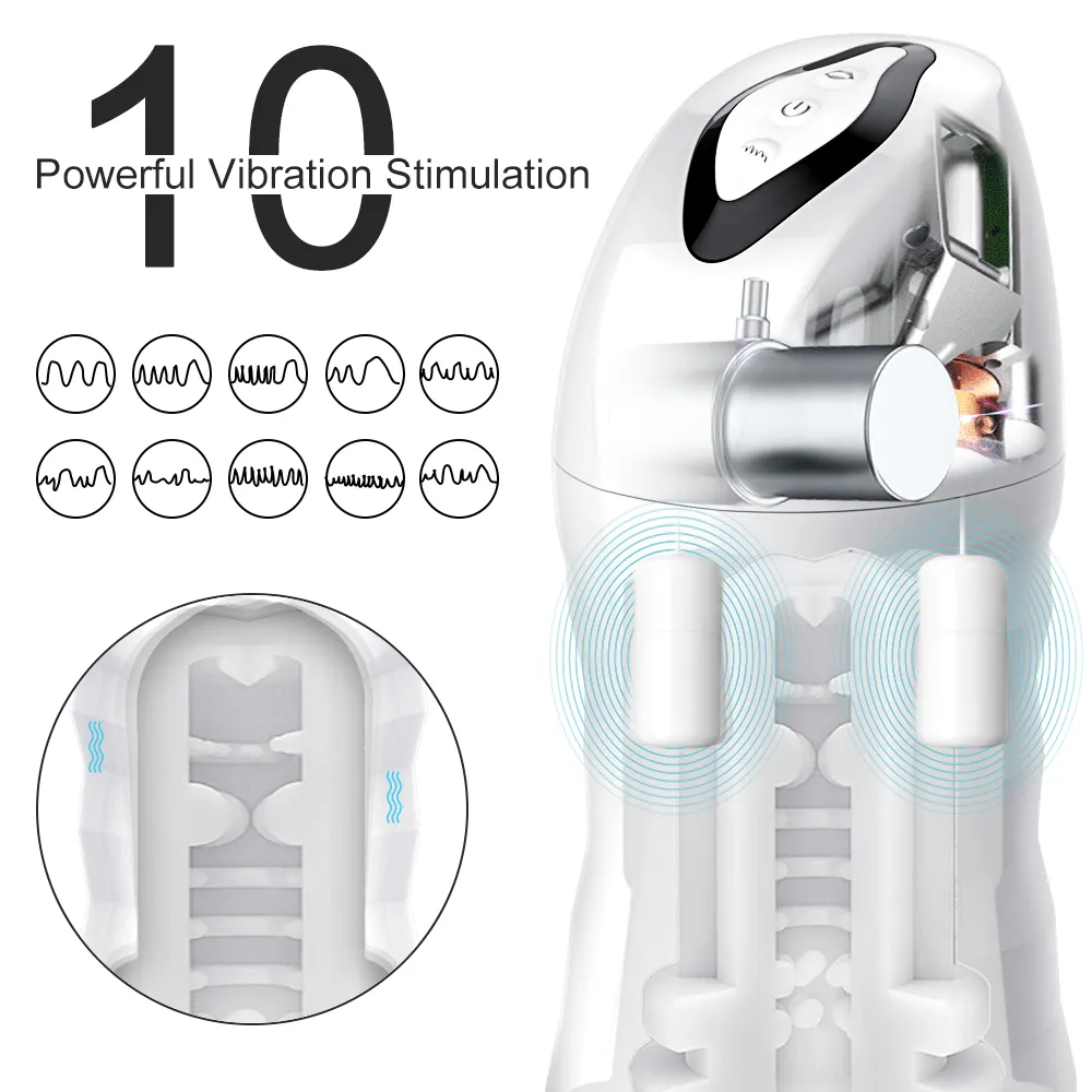 Electric massager with 10 vibration settings for muscle relief.