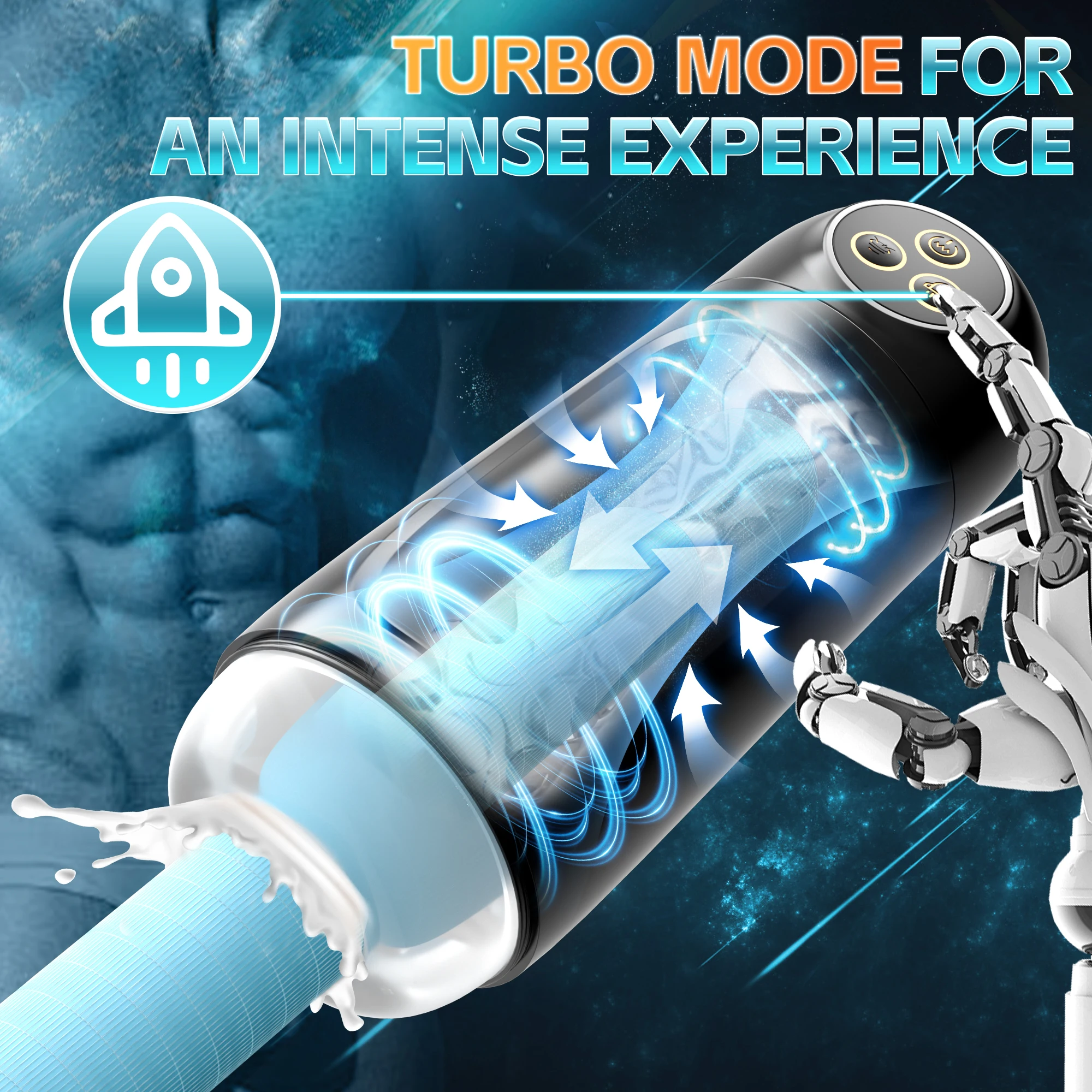 Turbo mode device for enhanced experience.