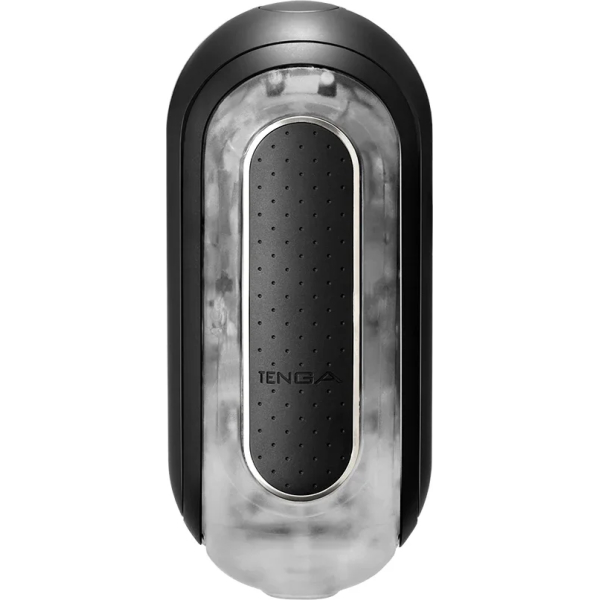Black and clear cylindrical electronic device
