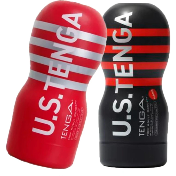 Red and black U.S. Tenga products