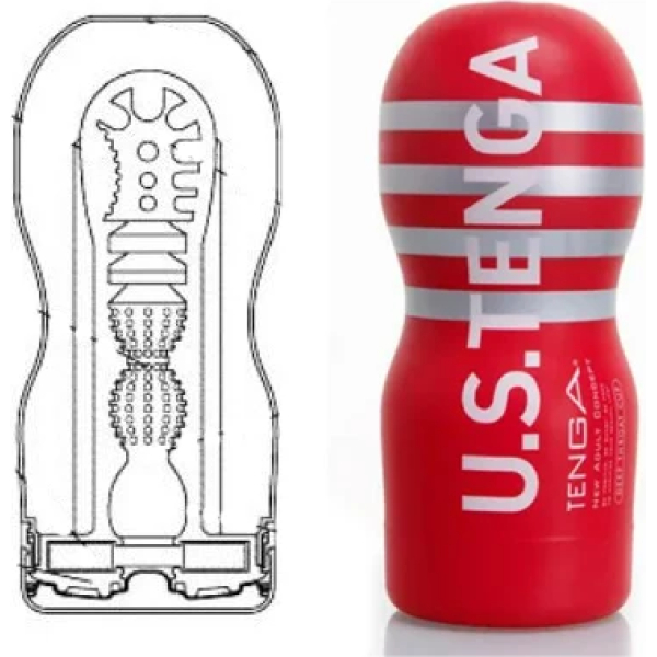 Tenga toy with internal structure diagram