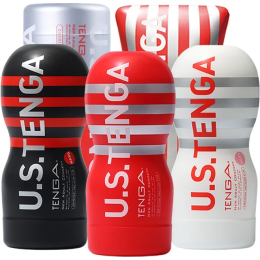 Tenga adult product lineup with diverse designs