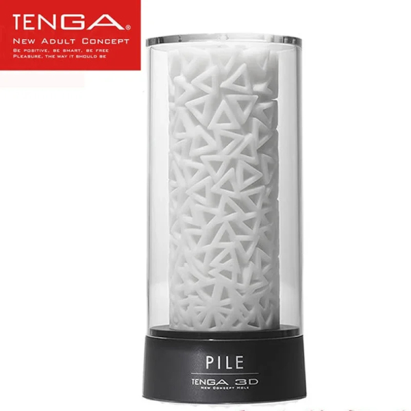 TENGA 3D Pile adult toy in packaging