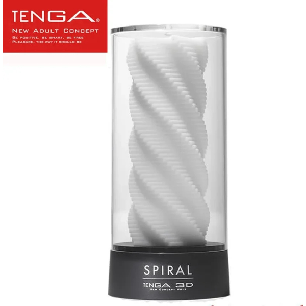Tenga 3D Spiral adult product in packaging