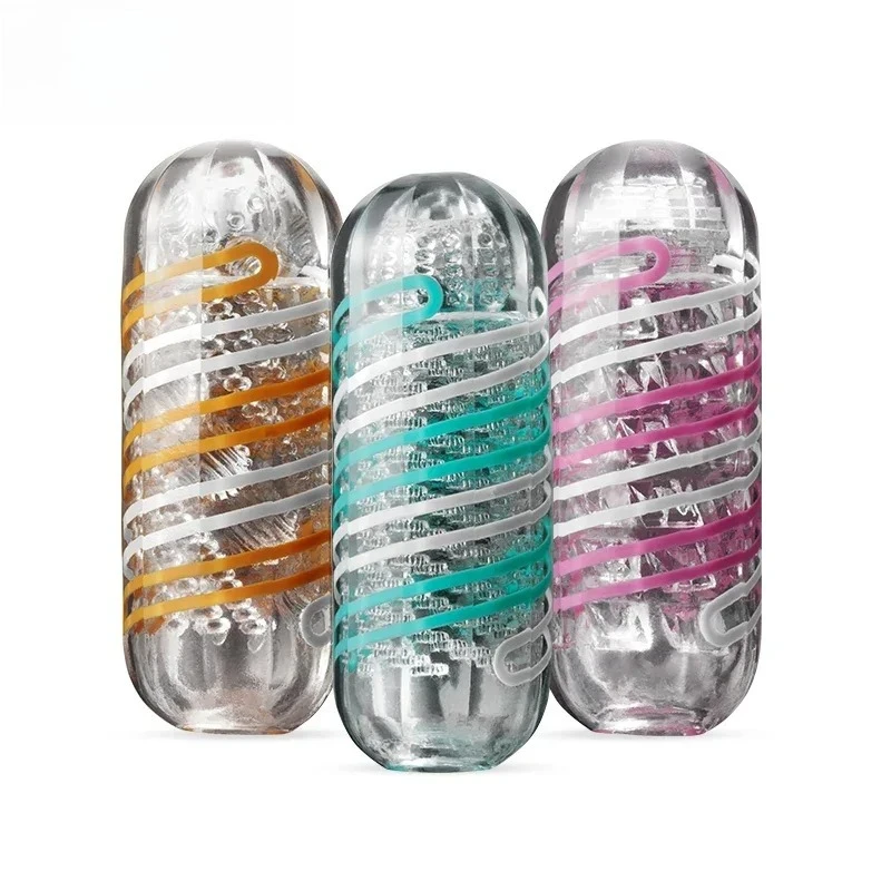 Three colorful capsule-shaped washing machine lint catchers