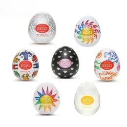 Assorted Tenga Egg adult product packages
