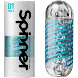 Tenga Spinner 01 Tetra adult toy and case