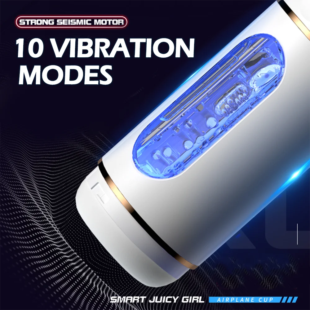 White male masturbator with 10 vibration modes